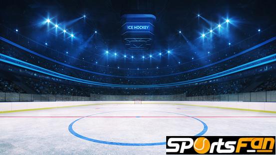 Ice hockey arena