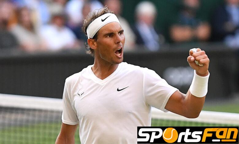 Nadal goes into the Wimbledon quarter-finals